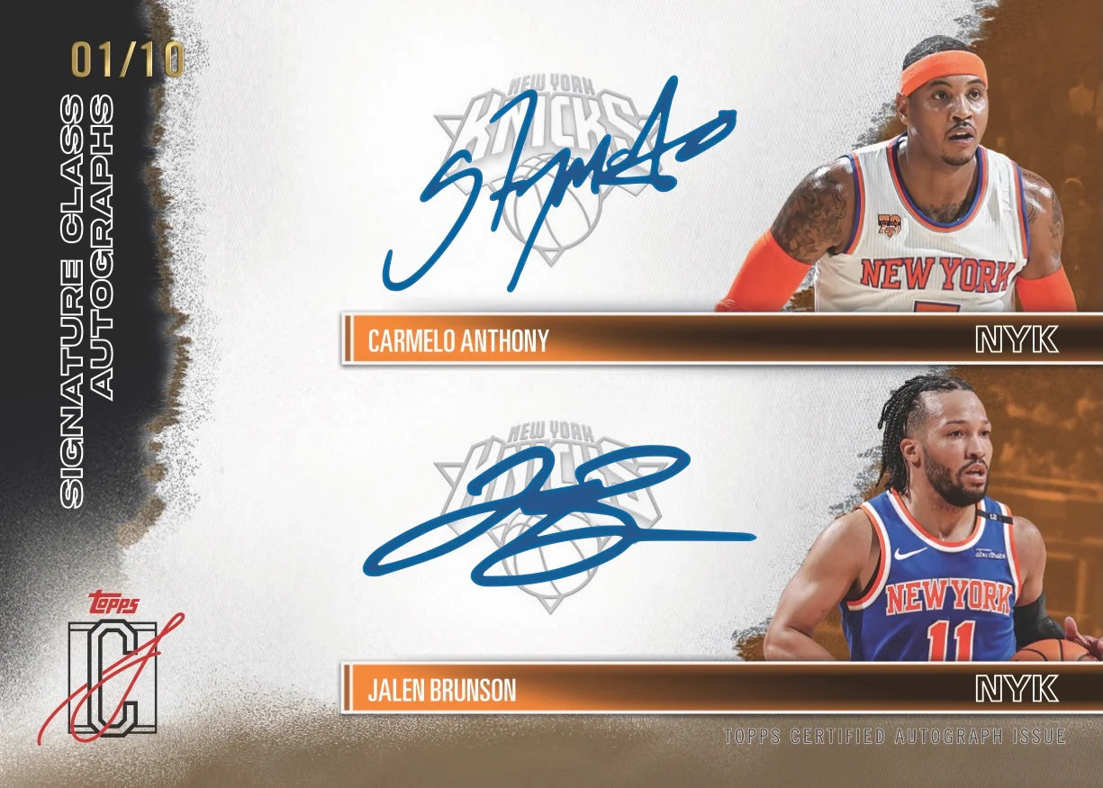 2025-26 Topps Signature Class Basketball Blaster Box
