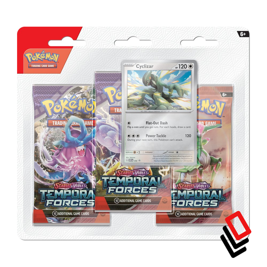 Pokémon TCG: Scarlet & Violet-Temporal Forces 3 Pack Blister