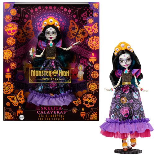 Monster High Howliday Dia De Muertos Skelita Calaveras Doll