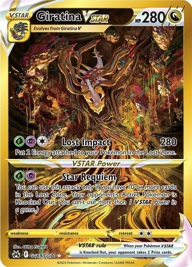 Giratina VSTAR (Secret) [CRZ:GG - GG69/GG70]ScR