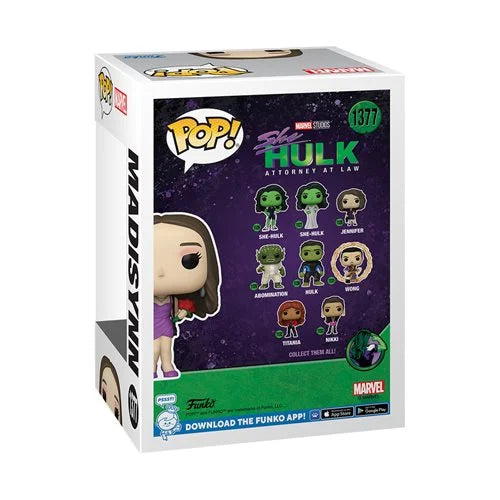 She-Hulk Madisynn Funko Pop! Vinyl Figure #1377 - Entertainment Earth Exclusive