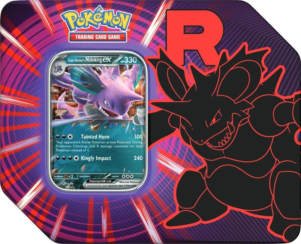 Pokémon TCG: Team Rocket Tin