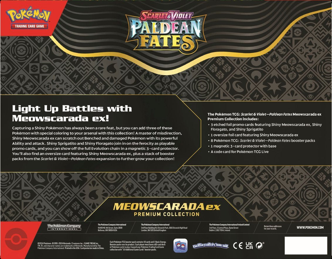 Pokémon TCG: Scarlet & Violet—Paldean Fates ex Premium Collection