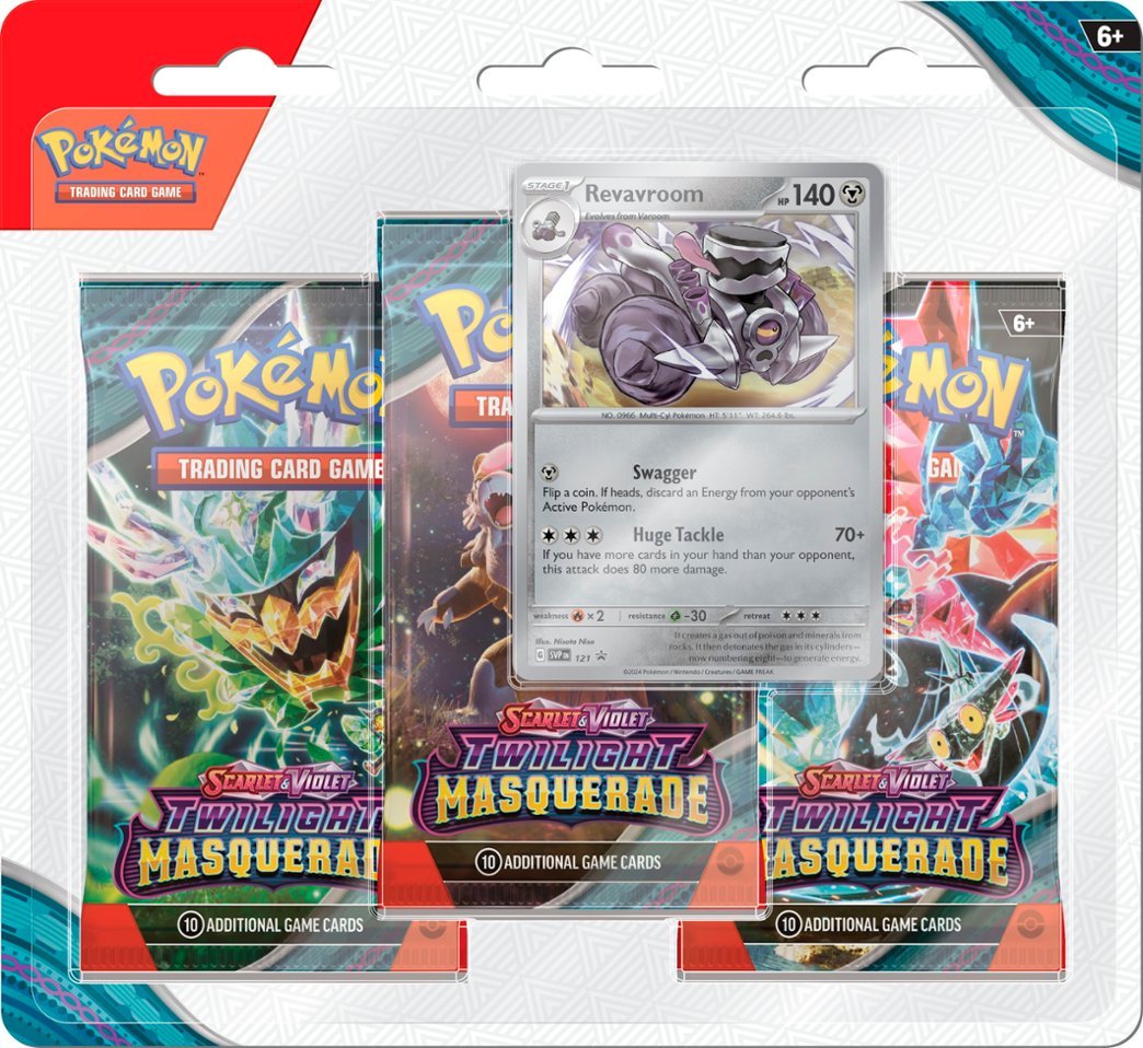 Pokémon TCG: Twilight Masquerade 3pk Booster