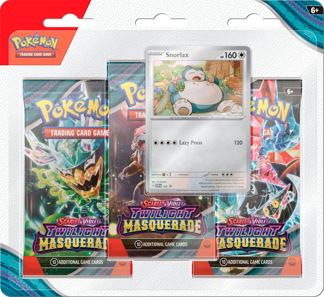 Pokémon TCG: Twilight Masquerade 3pk Booster