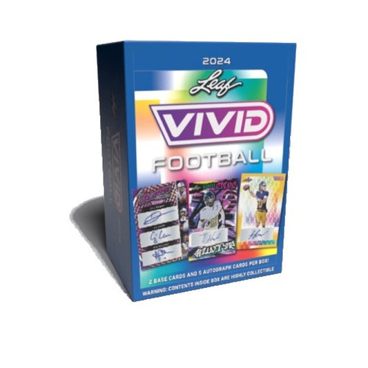 2024 Leaf Vivid Football Hobby Box