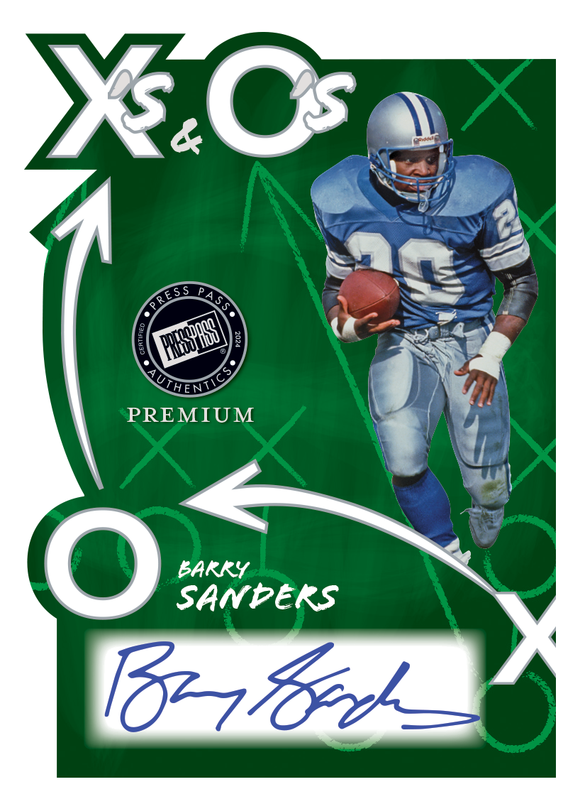 2024 Leaf Press Pass Premium Football Hobby Box