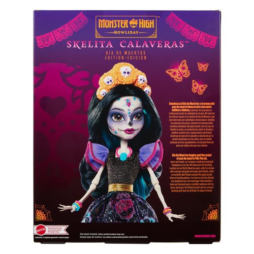 Monster High Howliday Dia De Muertos Skelita Calaveras Doll