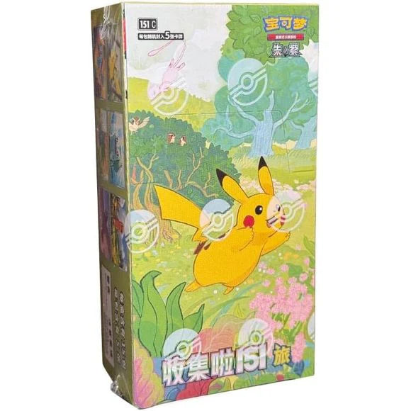 Pokemon TCG S-Chinese: Collect 151C Journey Slim Booster Box