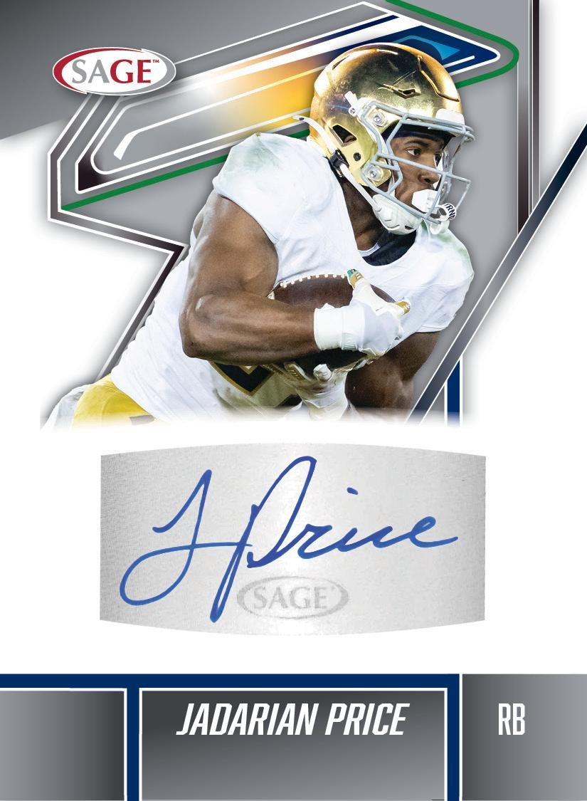 2026 Sage High Series Football Trading Card Blaster Box