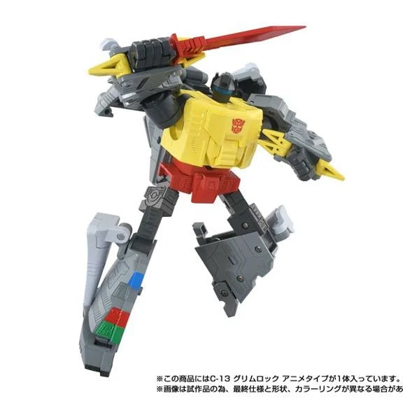 Transformers Missing Link C-13 Grimlock (Anime Color Ver.) Action Figure