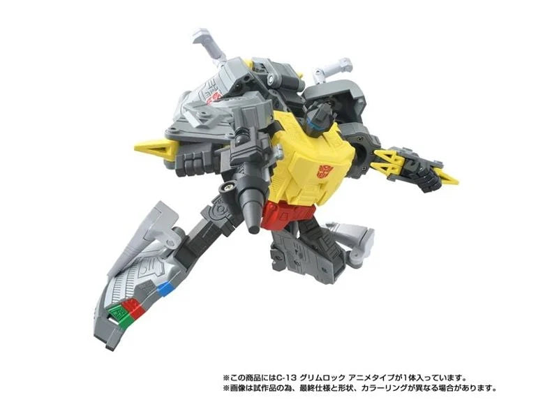 Transformers Missing Link C-13 Grimlock (Anime Color Ver.) Action Figure