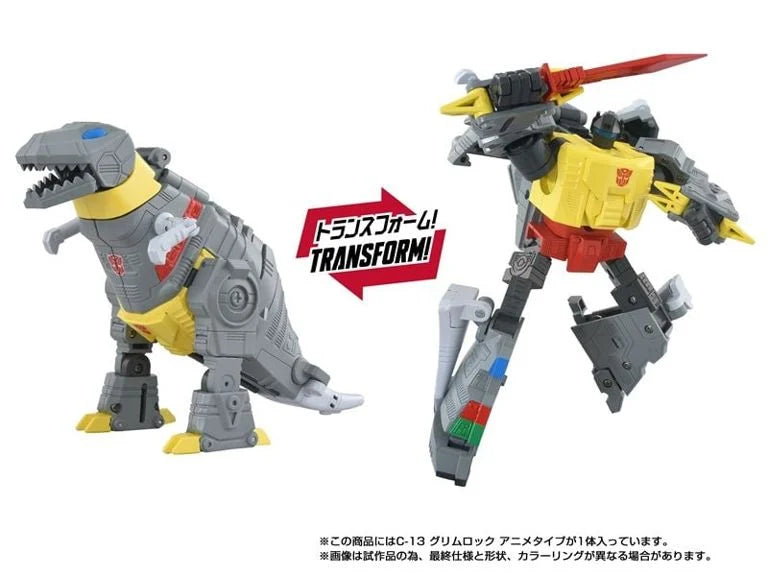 Transformers Missing Link C-13 Grimlock (Anime Color Ver.) Action Figure