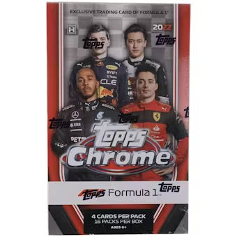 2022 Topps Chrome F1 Formula 1 Hobby Lite Box