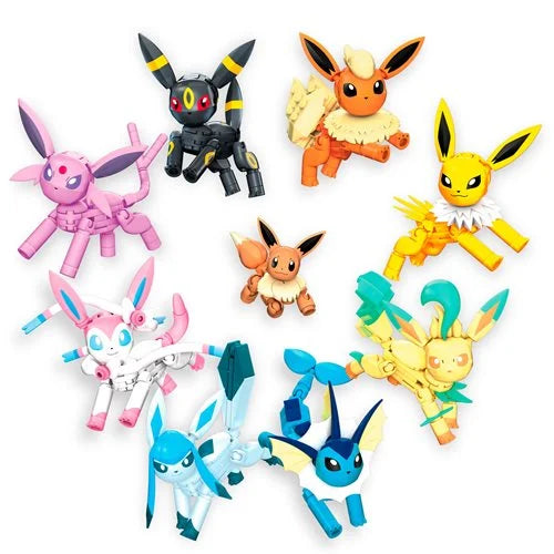 Mega Construx Pokemon Every Eevee Evolution Pack