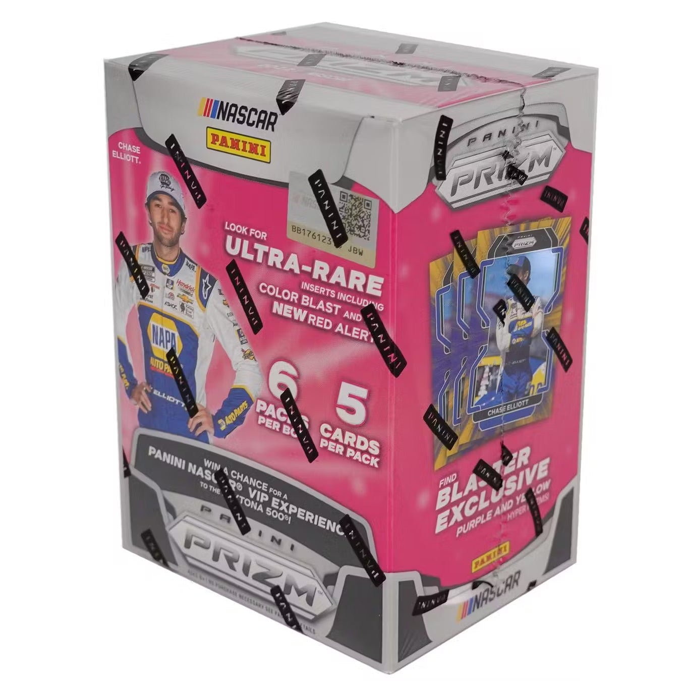 2022 Panini Prizm Racing 6-Pack Blaster Box (Purple and Yellow Hyper Prizms!)