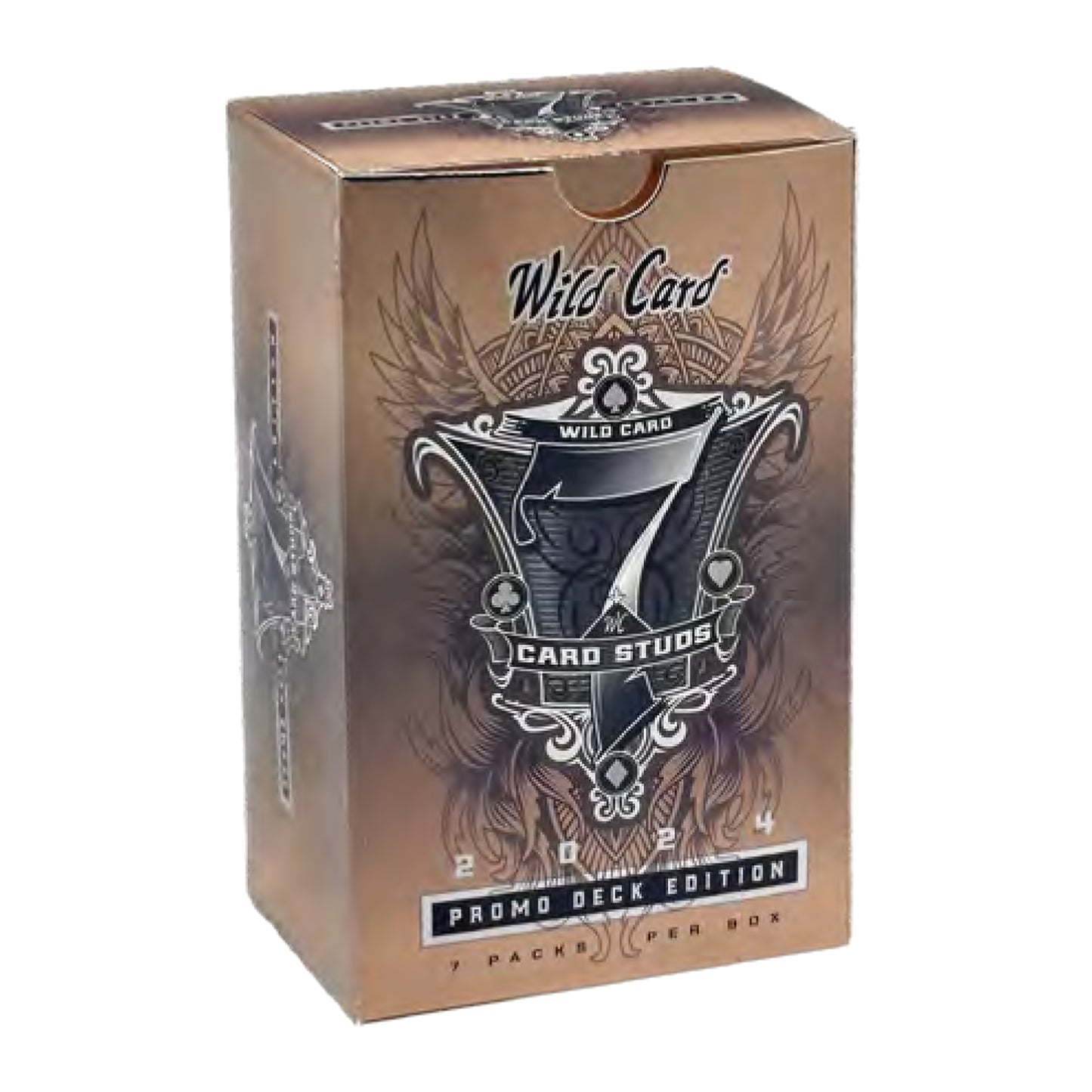 2024 Wild Card 7 Card Studs Metal All Quarterback Edition Football Hobby Box