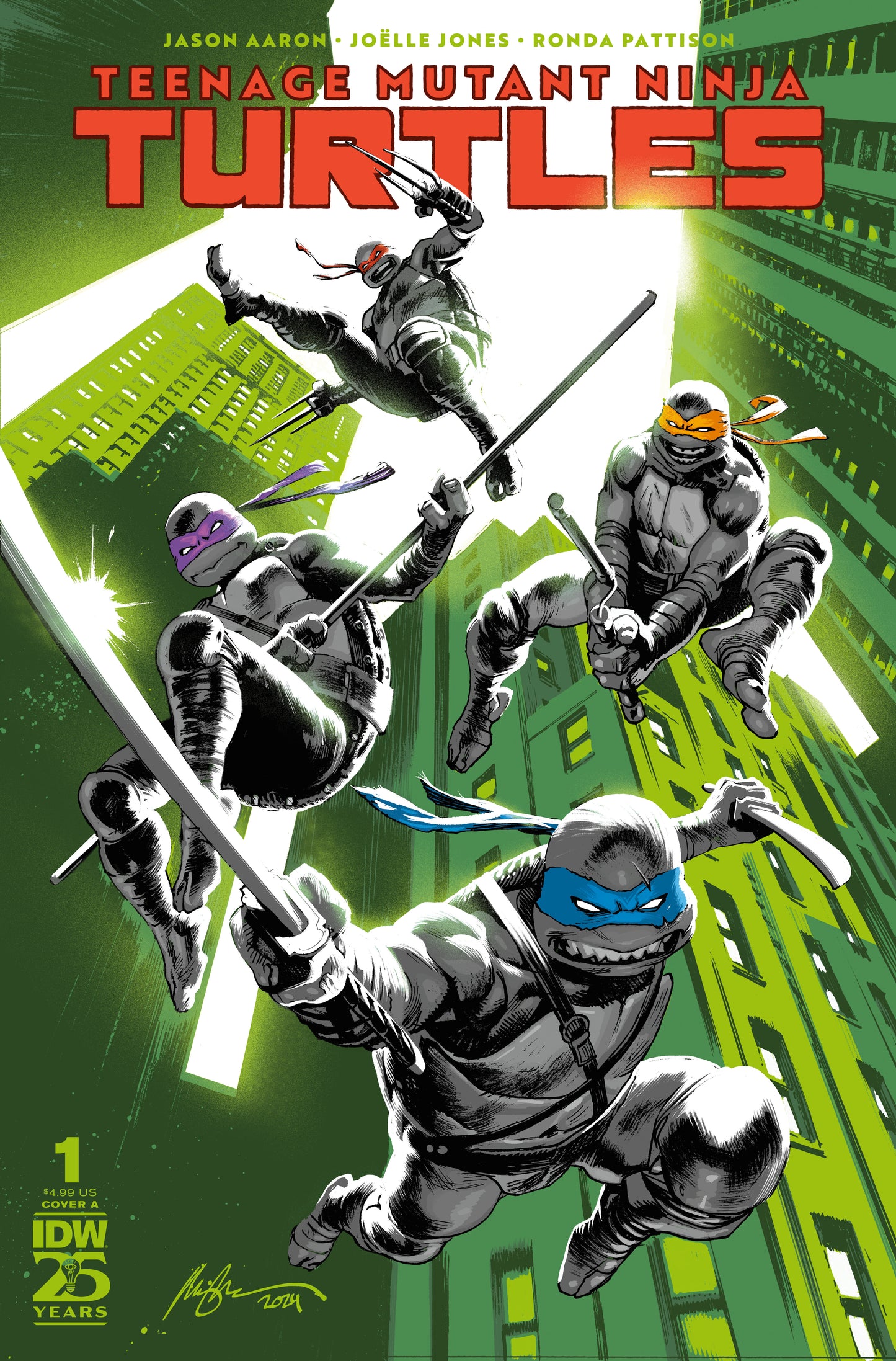 Teenage Mutant Ninja Turtles (2024) #1 Cover A (Albuquerque)