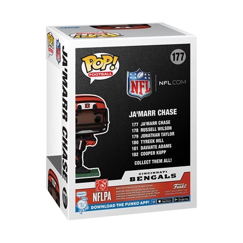 NFL Bengals Ja'Marr Chase Funko Pop! Vinyl Figure #177