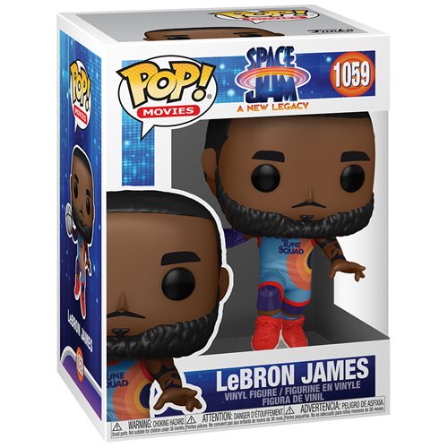 Space Jam: A New Legacy LeBron James Leap Funko Pop! Vinyl Figure #1059