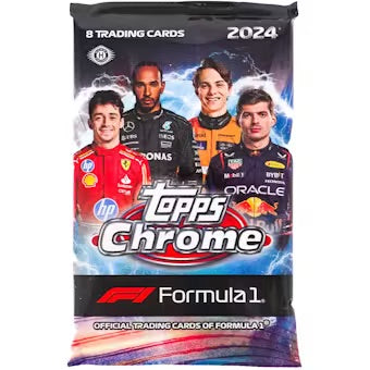 2024 Topps Chrome F1 Formula 1 Hobby Pack