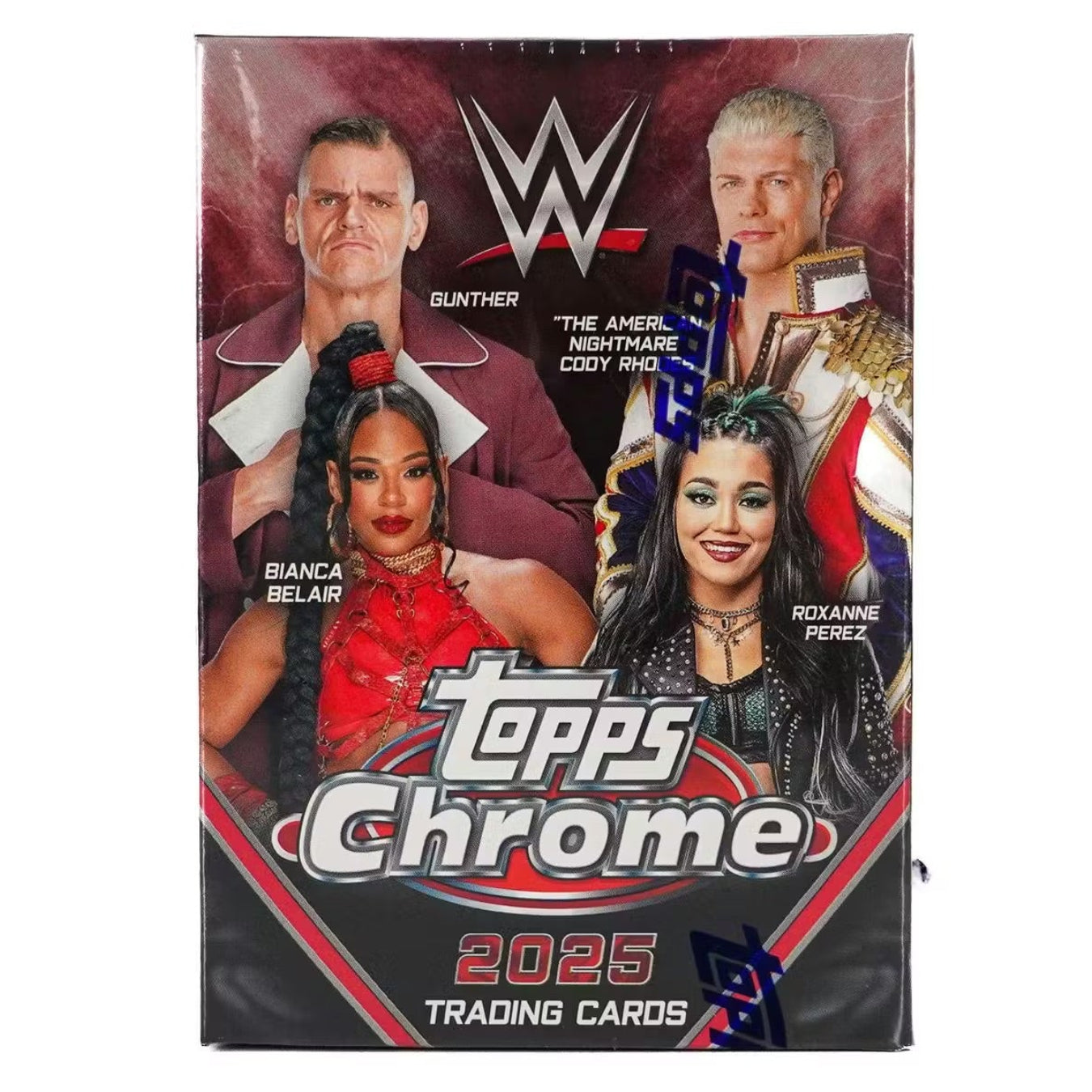 2025 Topps Chrome WWE Wrestling Blaster Box