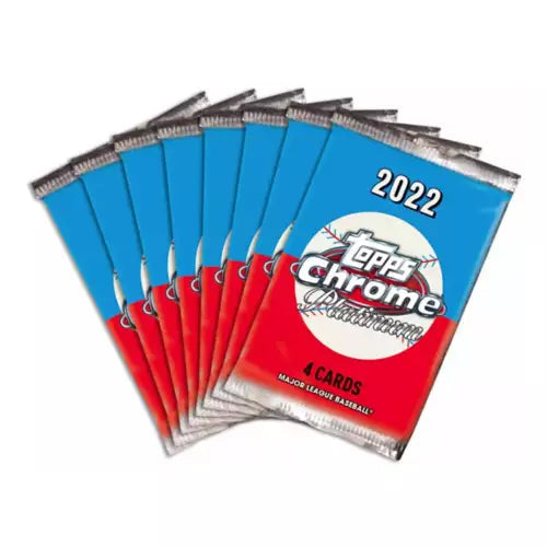 Topps 2022 Chrome Platinum Anniversary Baseball Trading Card Blaster Box