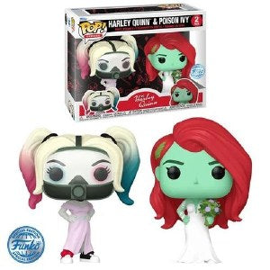 Funko POP! Harley Quinn and Poison Ivy Wedding Vinyl Figure 2-Pack