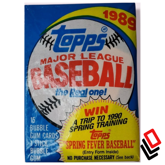 1989 Topps Baseball Pack