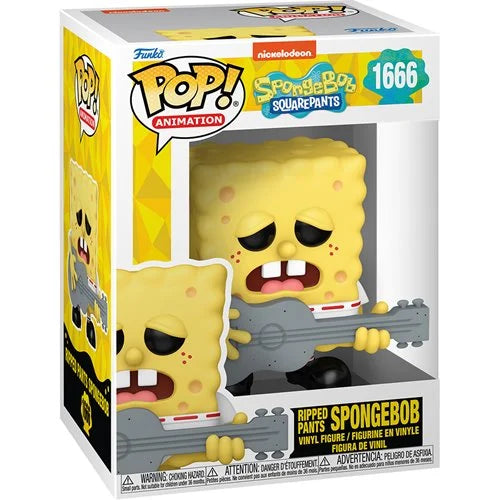 SpongeBob SquarePants 25th Anniversary Ripped Pants SpongeBob Funko Pop! Vinyl Figure #1666