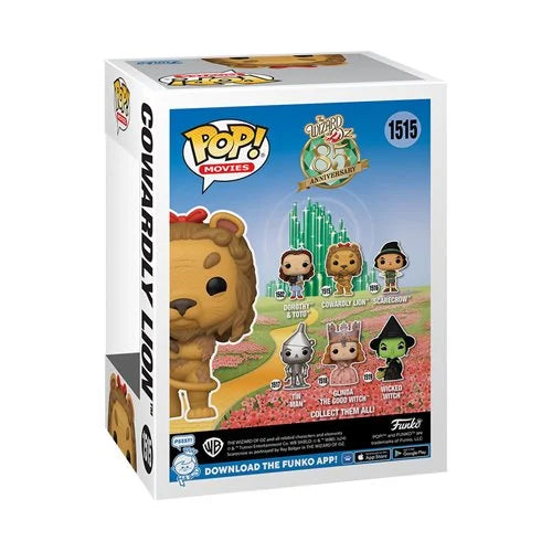 The Wizard of Oz 85th Anniversary Cowardly Lion Funko Pop! Vinyl Figure #1515