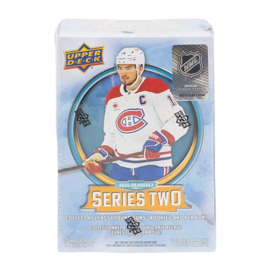 2025/26 Upper Deck Series 2 Hockey Blaster Box