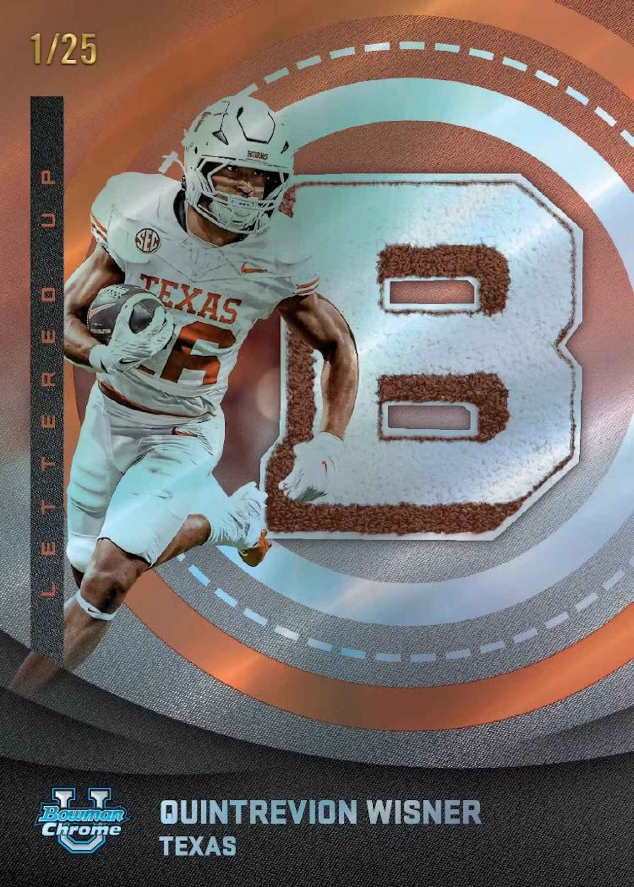 2025 Bowman University Chrome Football Mega Box