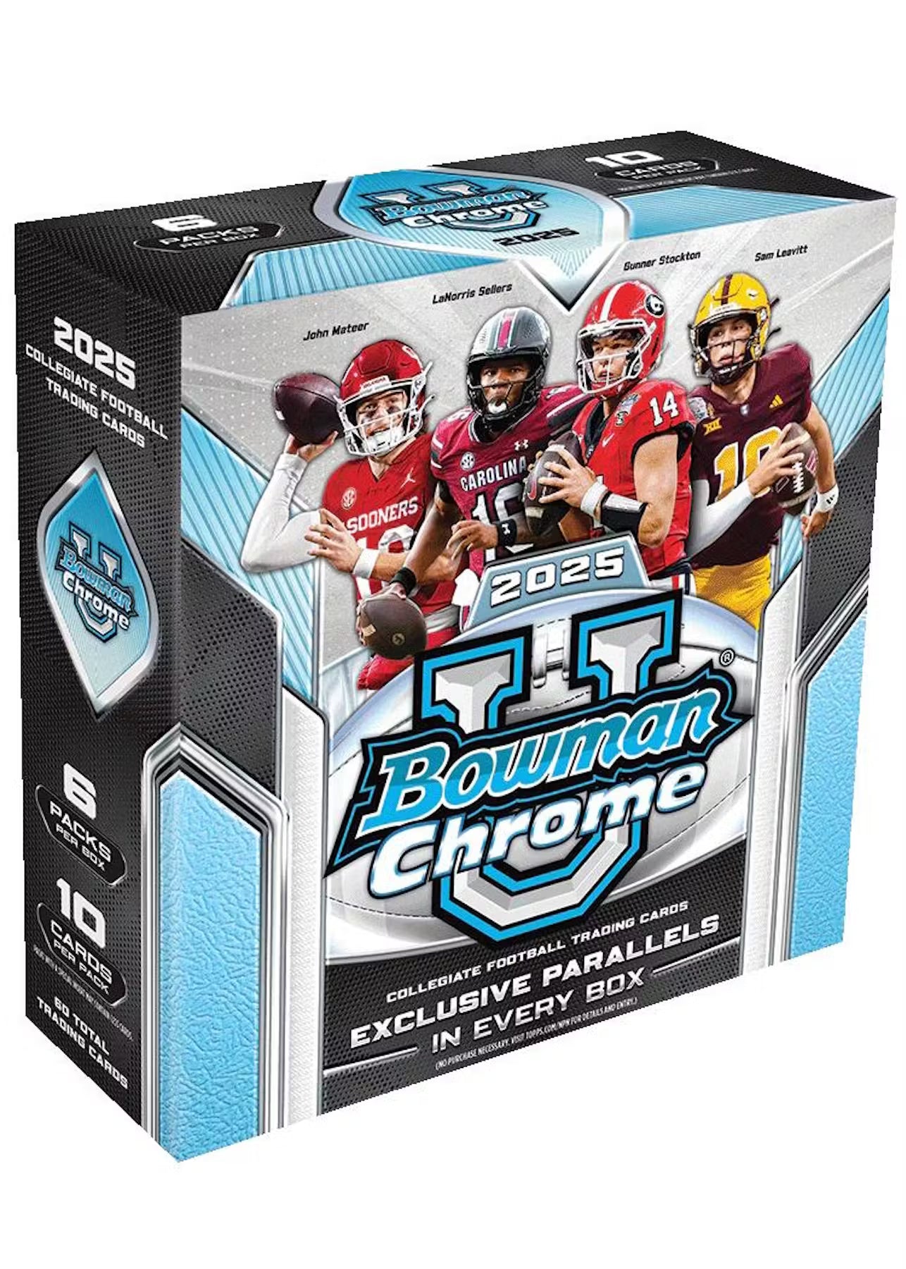 2025 Bowman University Chrome Football Mega Box