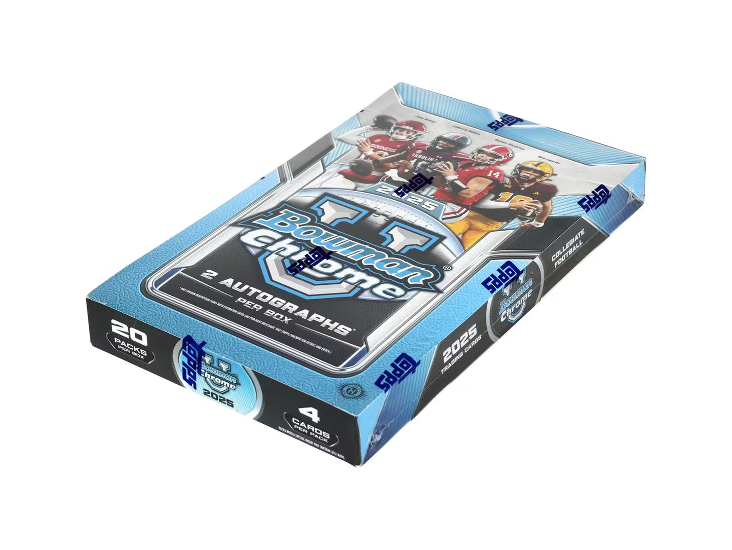 2025 Bowman University Chrome Football Hobby Box