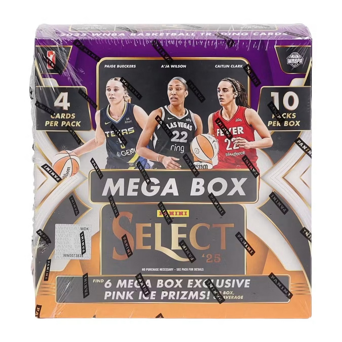 2025 Panini Select WNBA Basketball Mega Box