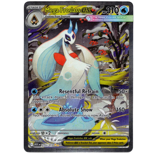 Mega Froslass ex Special Illustration Rare ME: Ascended Heroes 275/217 NM