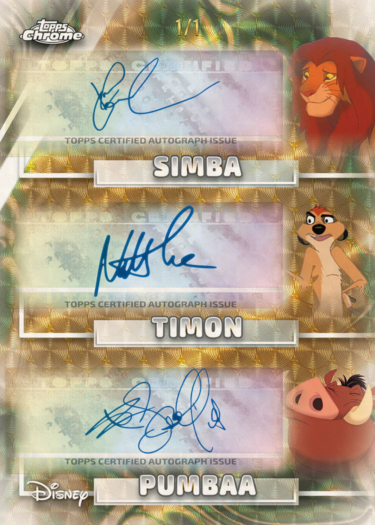 2026 Topps Chrome® Disney - Blaster Box