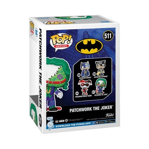 DC Comics Patchwork The Joker Funko Pop! Vinyl Figure #511