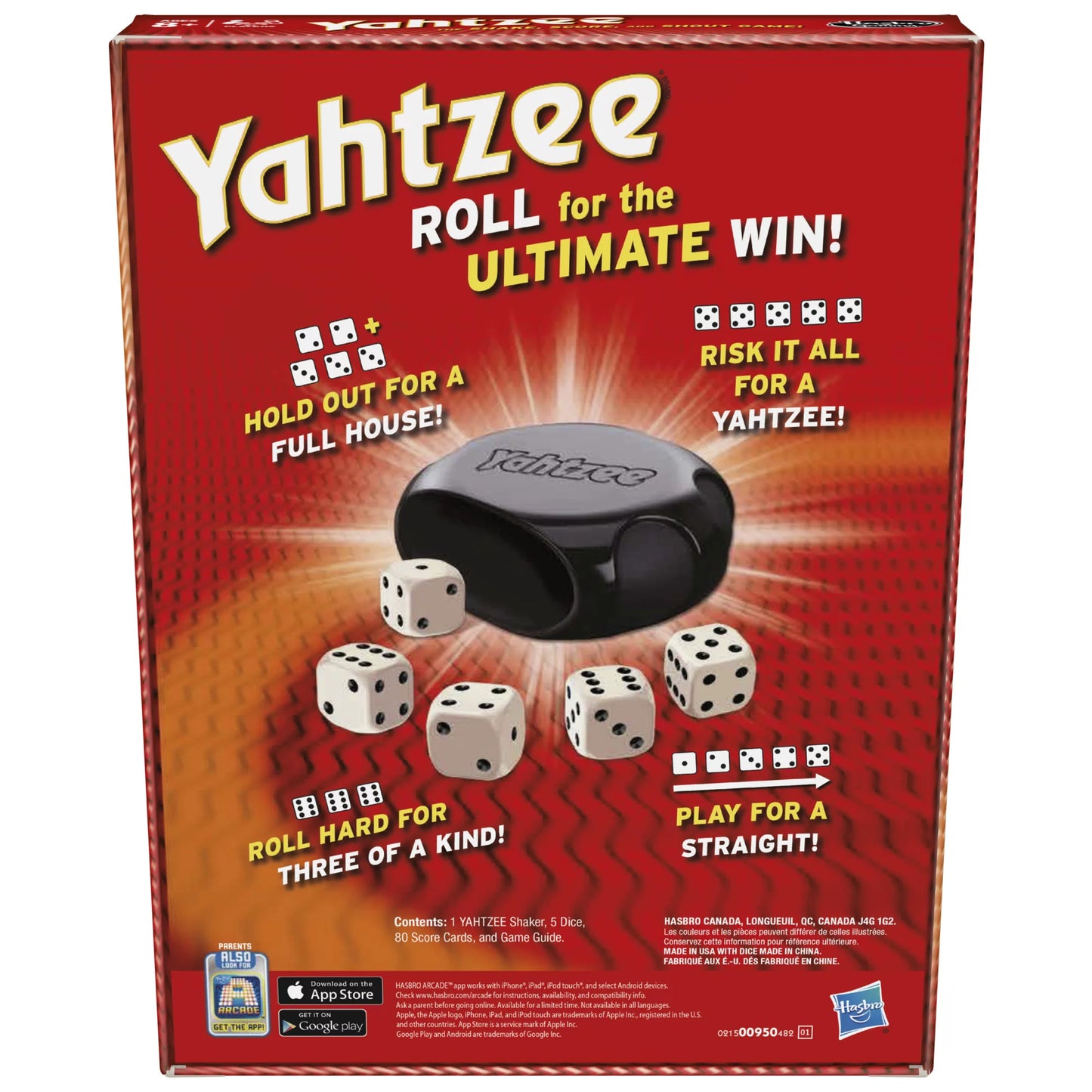 YAHTZEE Classic Board Game