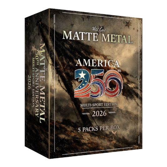 2026 Wild Card Matte Metal Multi-Sport – America 250 Special Edition