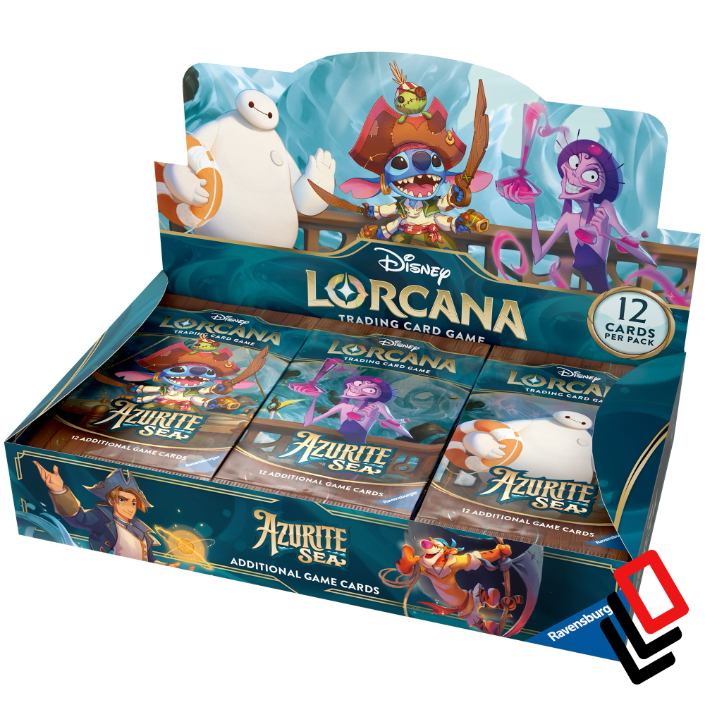 DIsney Lorcana TCG: Azurite Sea Booster Box