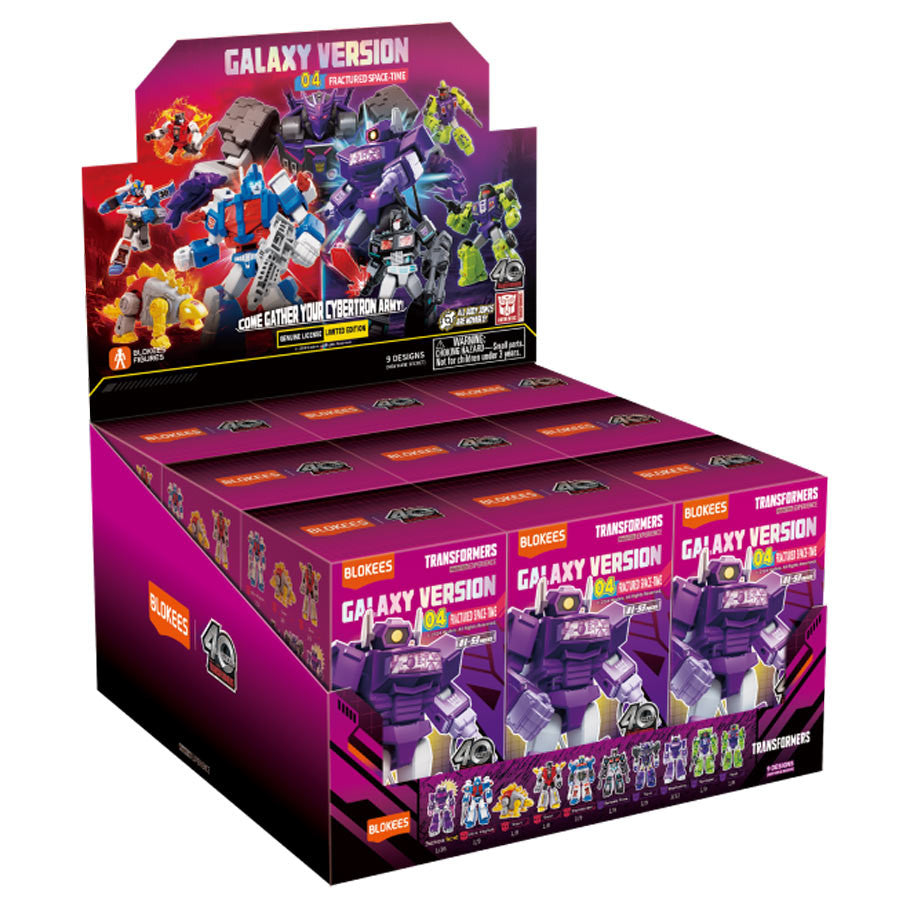 Blokees: Transformers: Galaxy Version 04: Fractured Space-Time Display