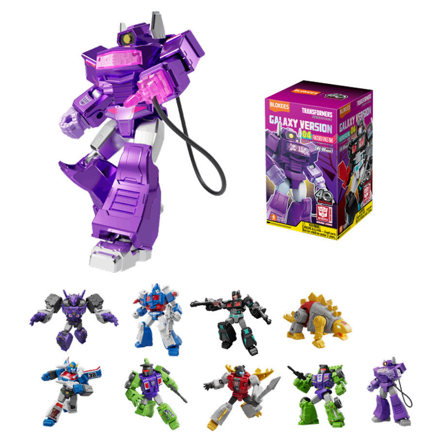 Blokees: Transformers: Galaxy Version 04: Fractured Space-Time Display
