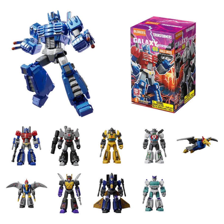 Blokees: Transformers: Galaxy Version 06: Parallel Universe Display