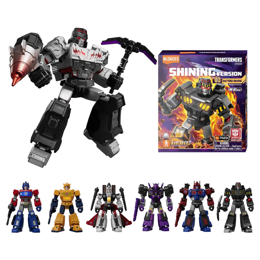 Blokees: Transformers: Shining Version 03: Shattered Universe Display