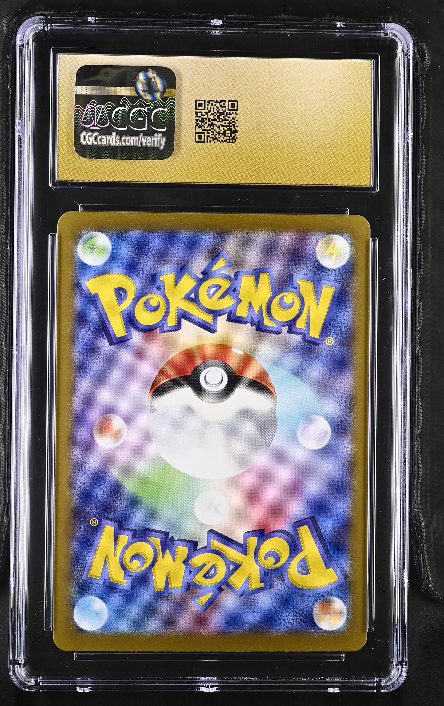 Eevee Ex Special Art Rare Terastal Fest Ex 224/187 NM CGC PRISTINE 10 (Back)