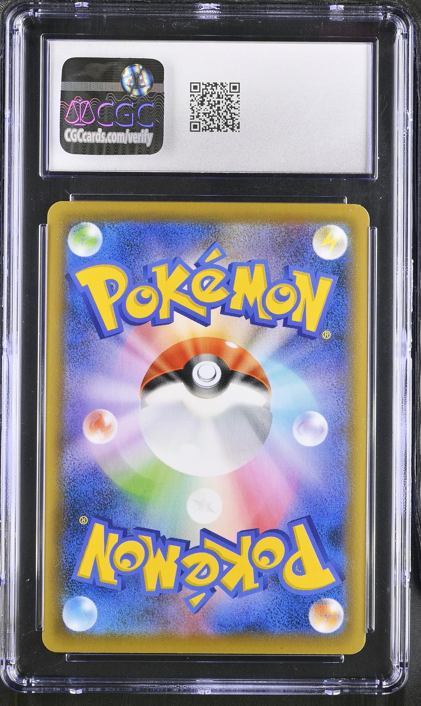 Celebi V Jet-Black Spirit Box Purchase Sword & Shield Promos 175/S-P CGC 10 (Back)