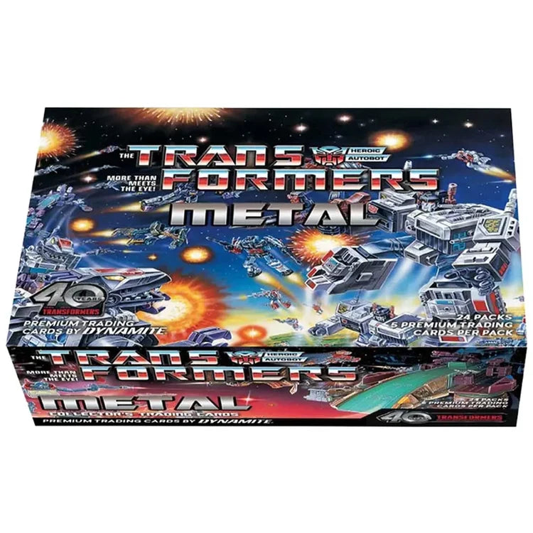 Dynamite Transformers 40th Anniversary Metal Collector's Set Box