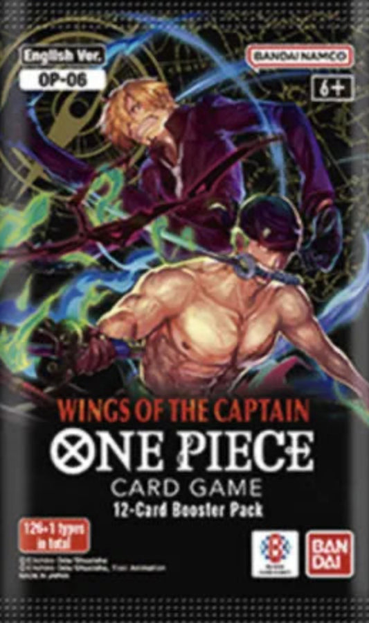 One Piece TCG: Wings of the Captain Booster Pack OP-06